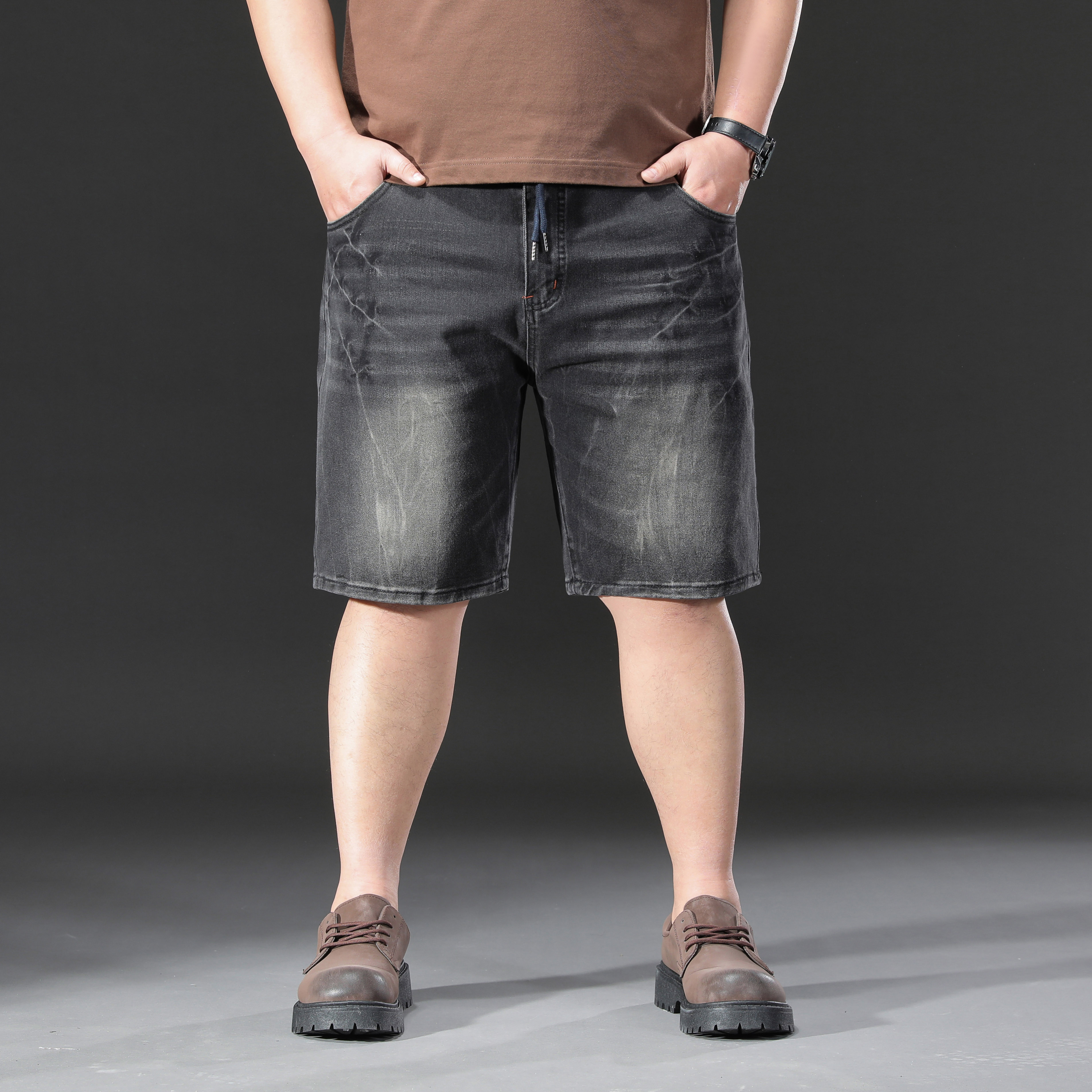 Jeans Pants Fashion Men - Plus Size Denim Shorts Men's Jeans