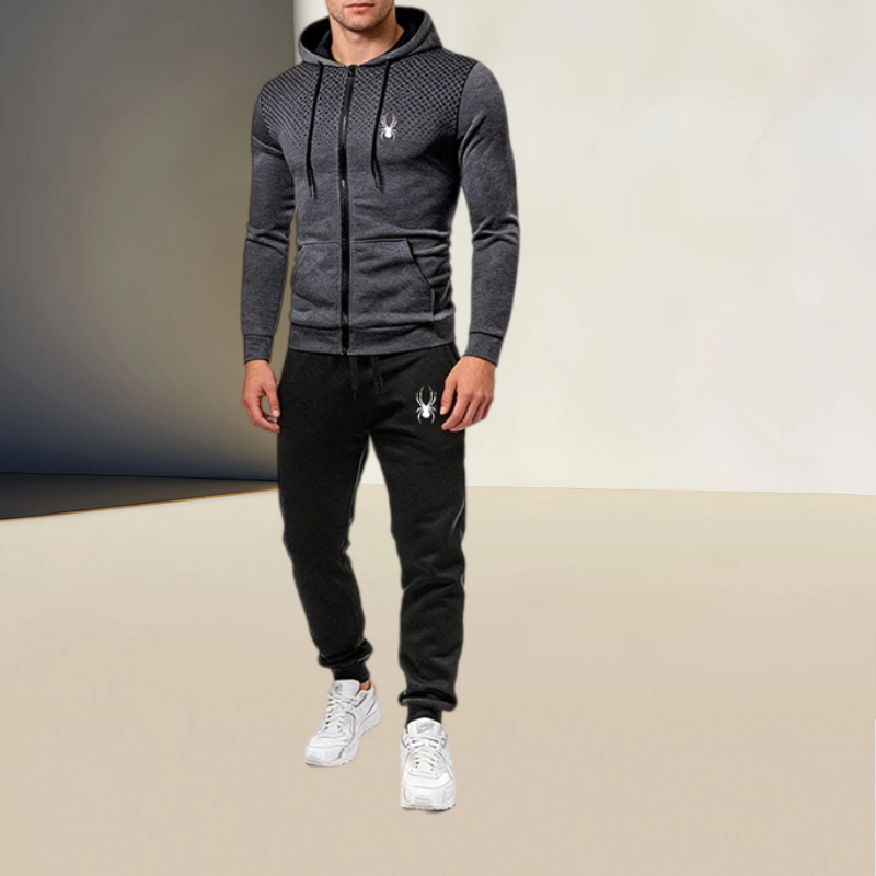 Jacket Mens Fashion - Spring/Summer Men's Casual Sportswear Set, Printed