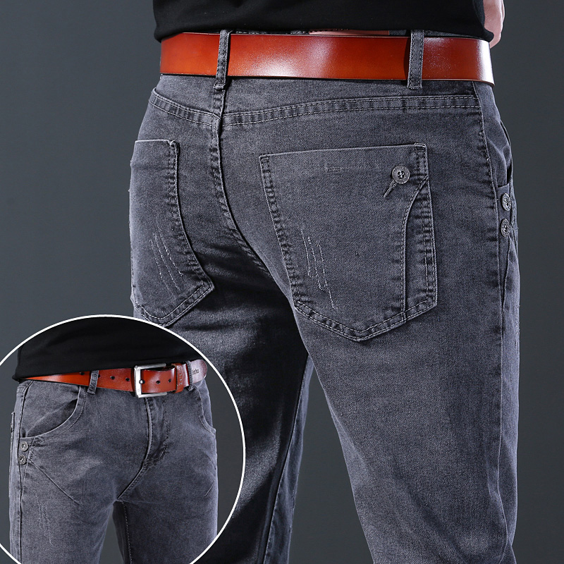Skinny Jeans Ripped - 2024 New Men Spring and Autumn