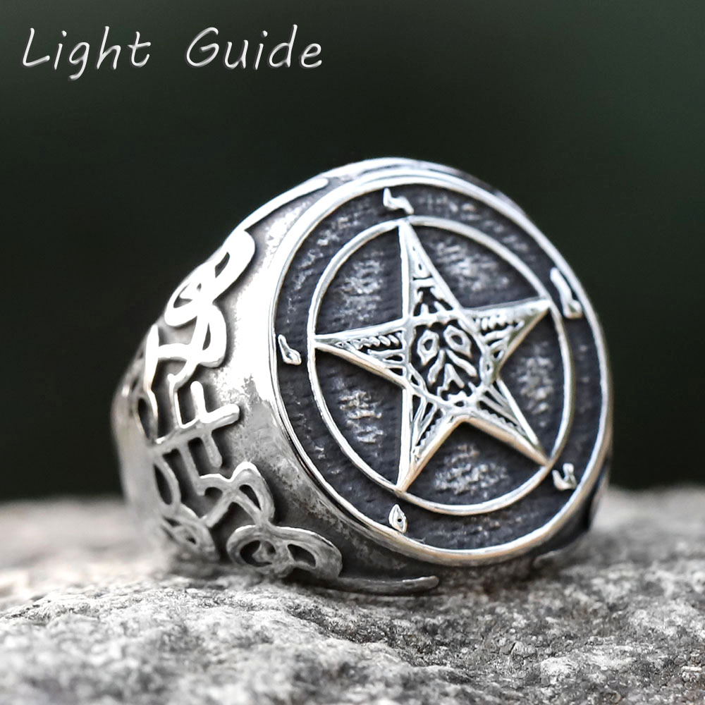 Men'S Fashion Guide - 2025 New New Fashion Vintage Pentagram