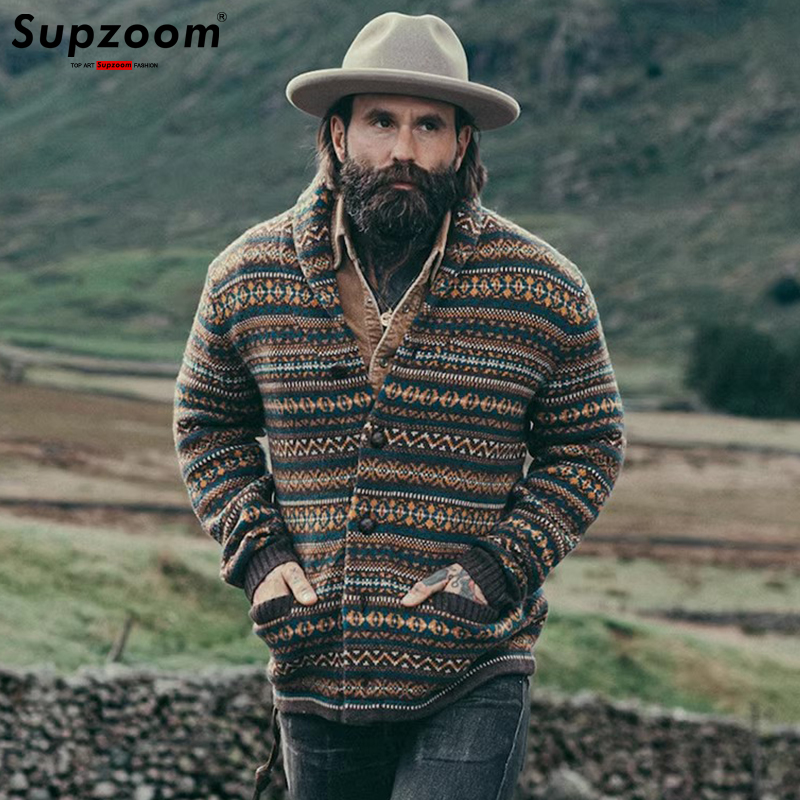 Men'S Fashion V Neck Sweater - Supzoom 2023 New Arrival Top Fashion
