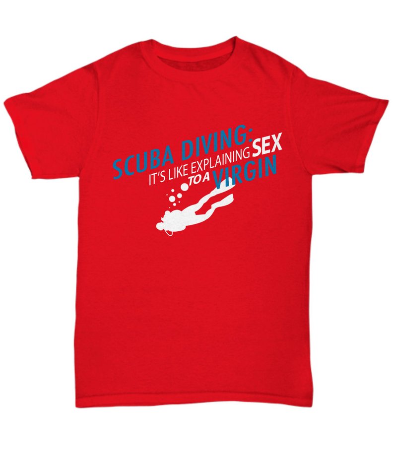 Men'S Fashion Explained - Scuba Diving It'S Like Explaining Sex