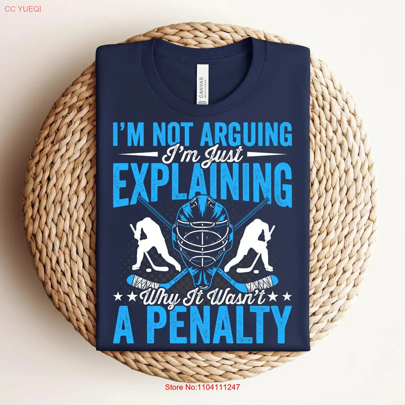 Men'S Fashion Explained - Funny Hockey T Shirt I'm Not