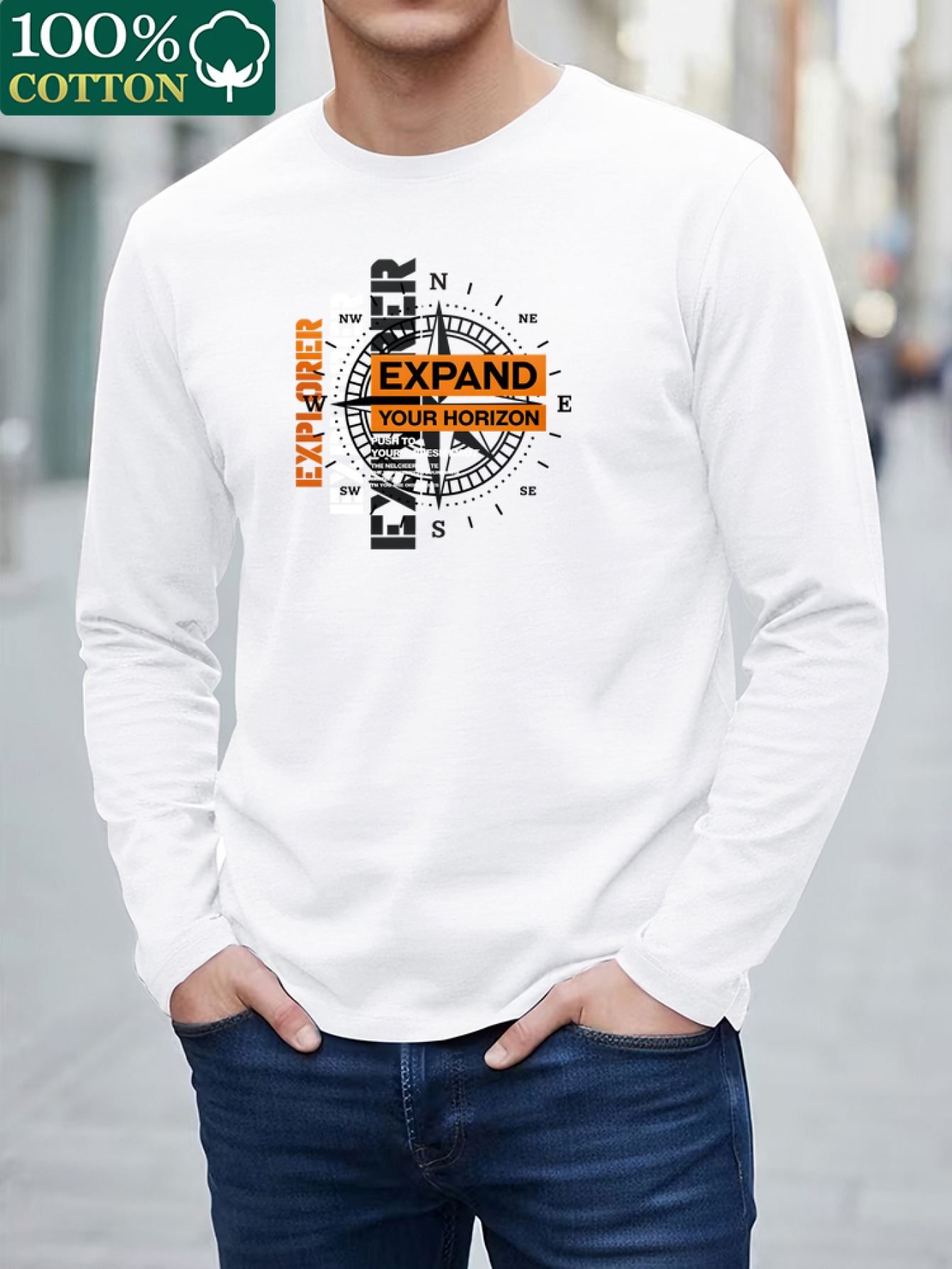 Men'S Fashion Trends 2025 - 100% pure cotton men's long sleeved