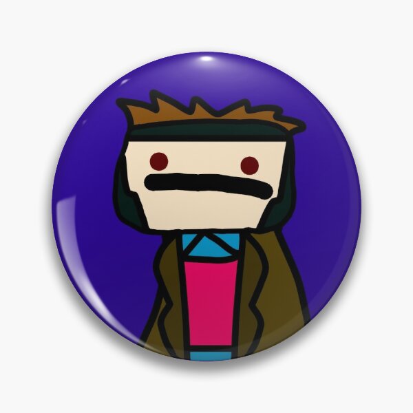 Men'S Fashion X - Gambit X Men Soft Button Pin