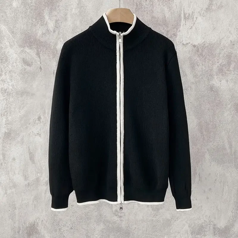 Men'S Fashion X - Men's Clothing Cardigan Zipper Knit Sweater