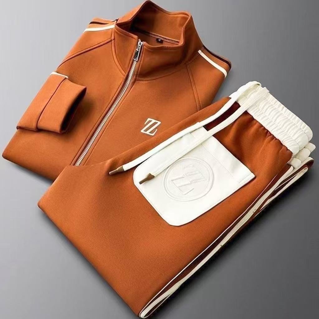 Mens Fashion Casual 2026 - 2026 men tracksuit Sportswear Suit Men's