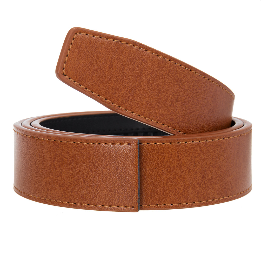 Leather Belt Braided - High Quality 3.5cm Width Luxury Men