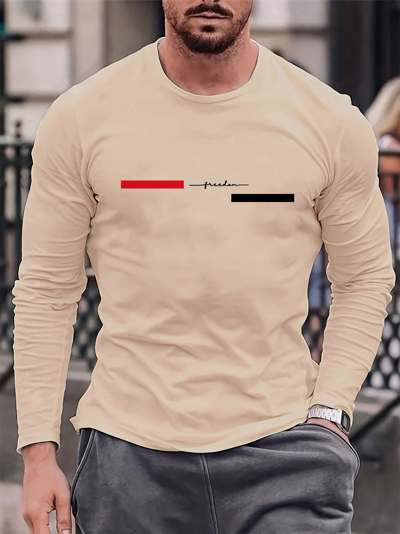 100% pure cotton men's long sl - Men'S Fashion Trends 2025 reseña y precio