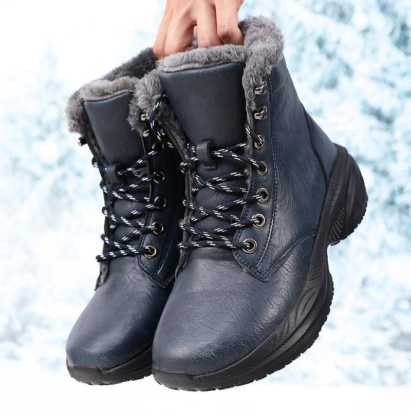 Men Winter Snow Boots for Wate - Men'S Fashion Hiking Boots reseña y precio