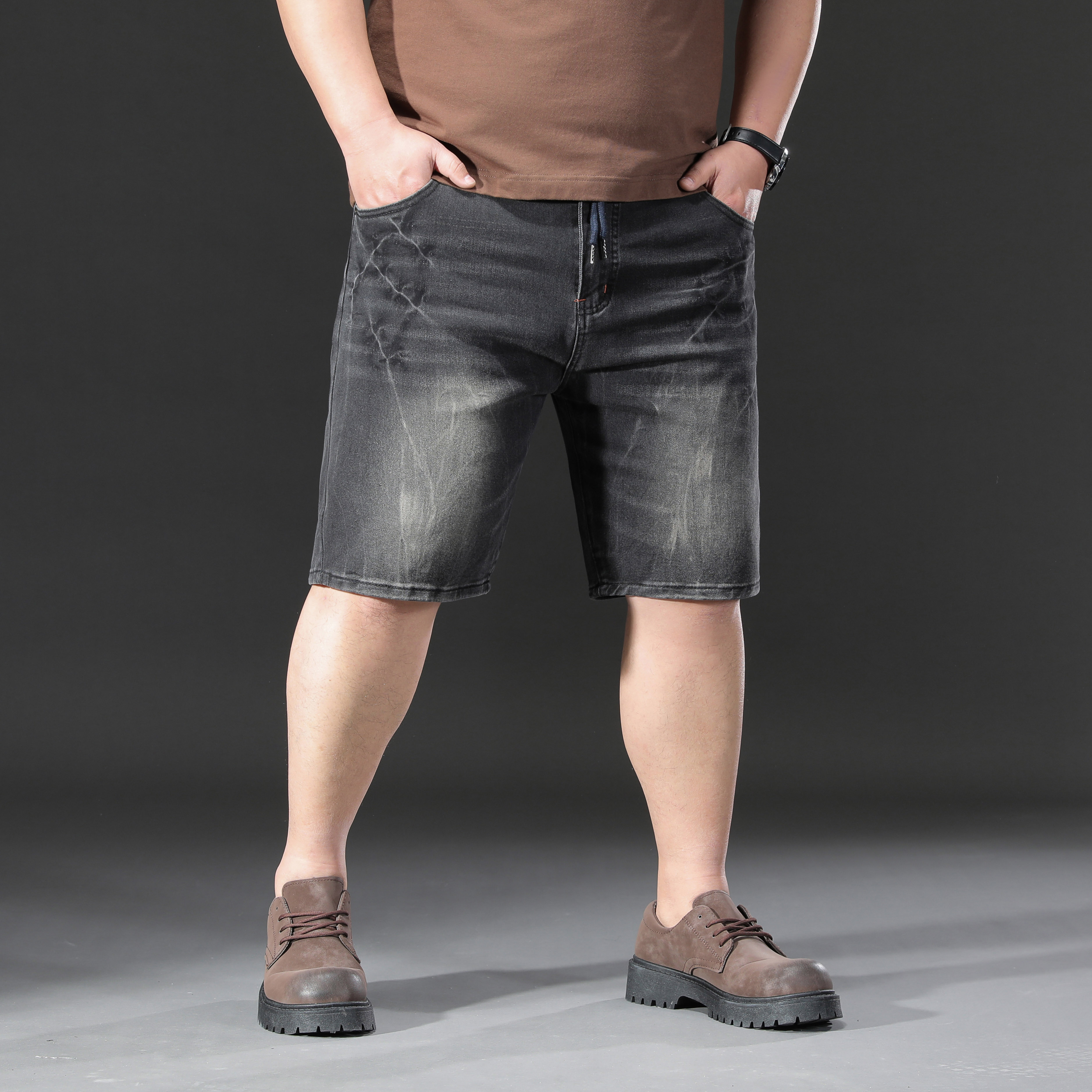 Plus Size Denim Shorts Men's J - Jeans Pants Fashion Men reseña y precio