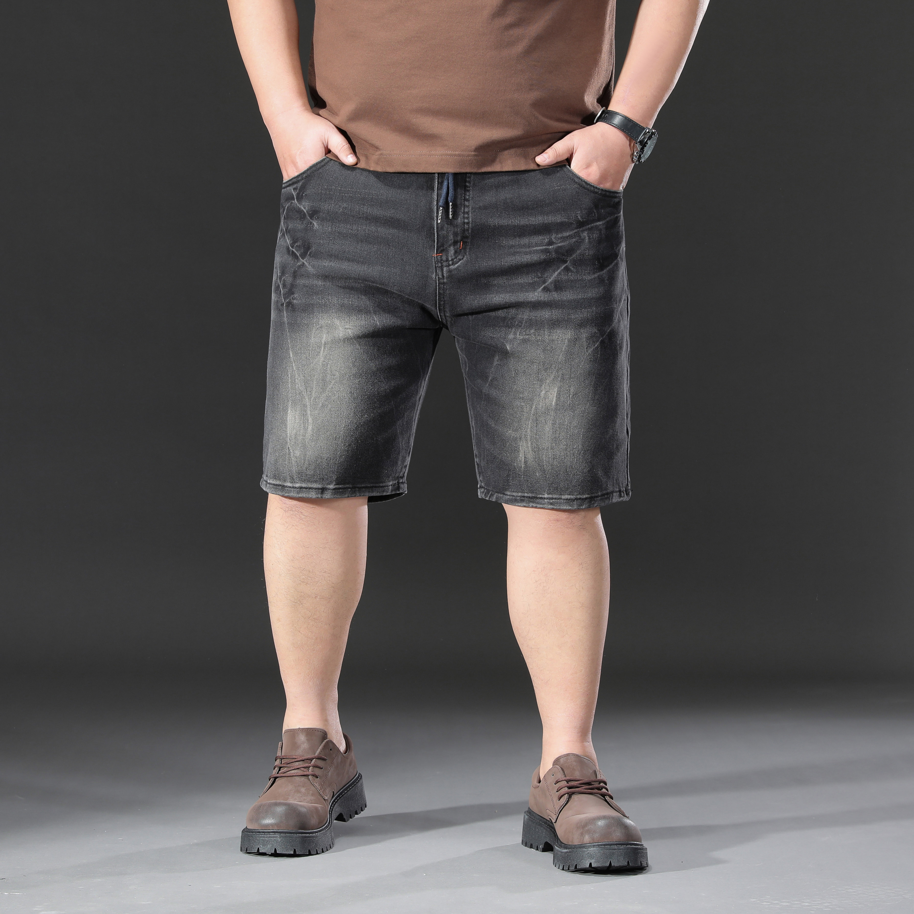 Plus Size Denim Shorts Men's J - Jeans Pants Fashion Men reseña y precio