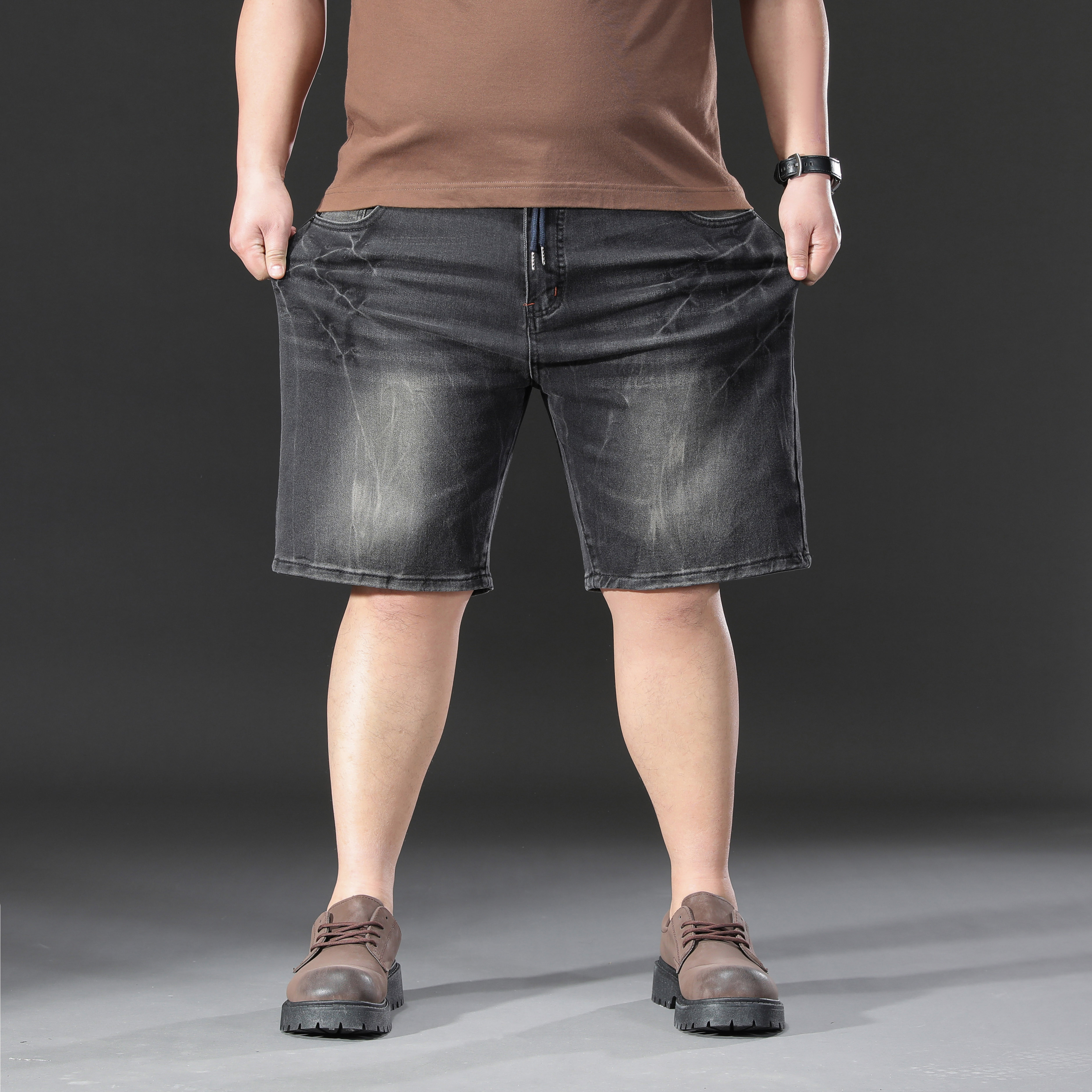Plus Size Denim Shorts Men's J - Jeans Pants Fashion Men reseña y precio