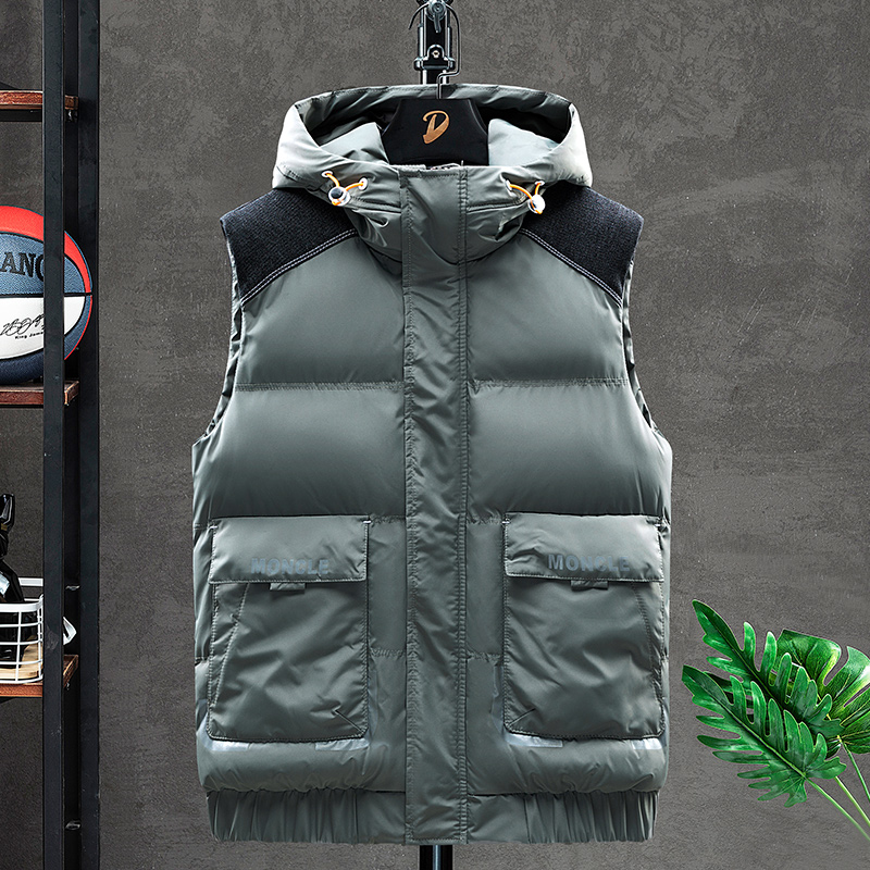 Autumn Winter Men Vest Jacket  - Fashion Men Vogue reseña y precio