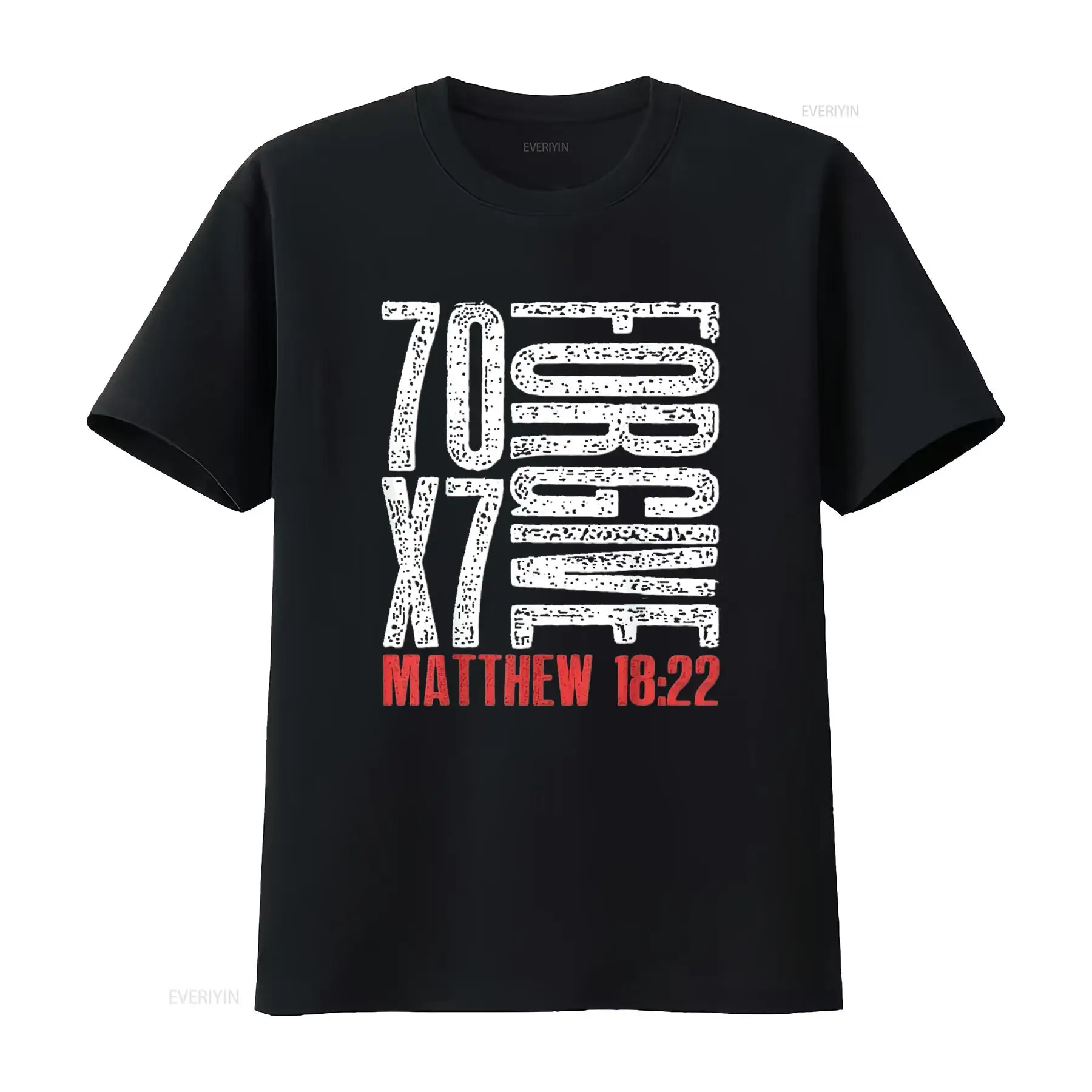Mens Forgive 70 X 7 Times Seve - Men'S Fashion X reseña y precio