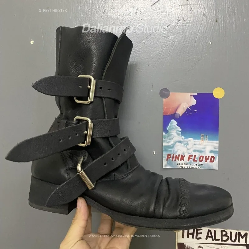 Fashion Men's Genuine Leather  - Men Fashion Vintage reseña y precio