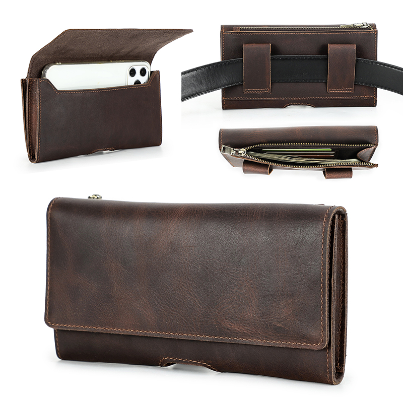 Cowhide Leather Waist Bag Phon - Leather Belt Braided reseña y precio