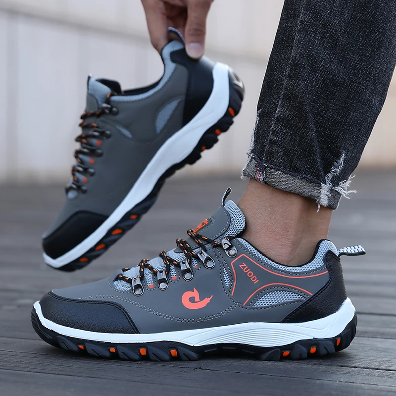 Hiking Boots Men's Black Sneak - Men'S Fashion Hiking Boots reseña y precio