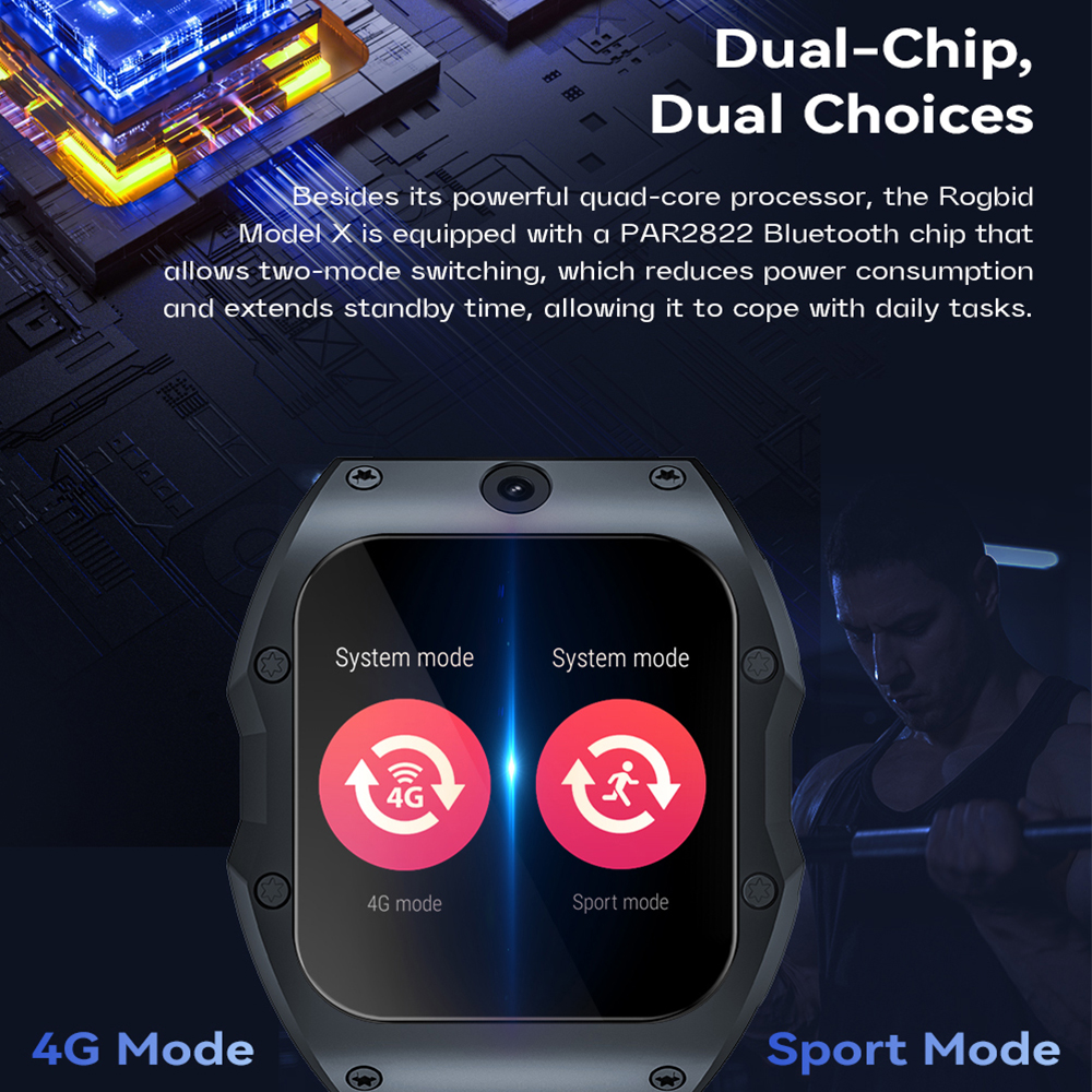 Rogbid Model X 4G Android Smar - Men'S Fashion X reseña y precio