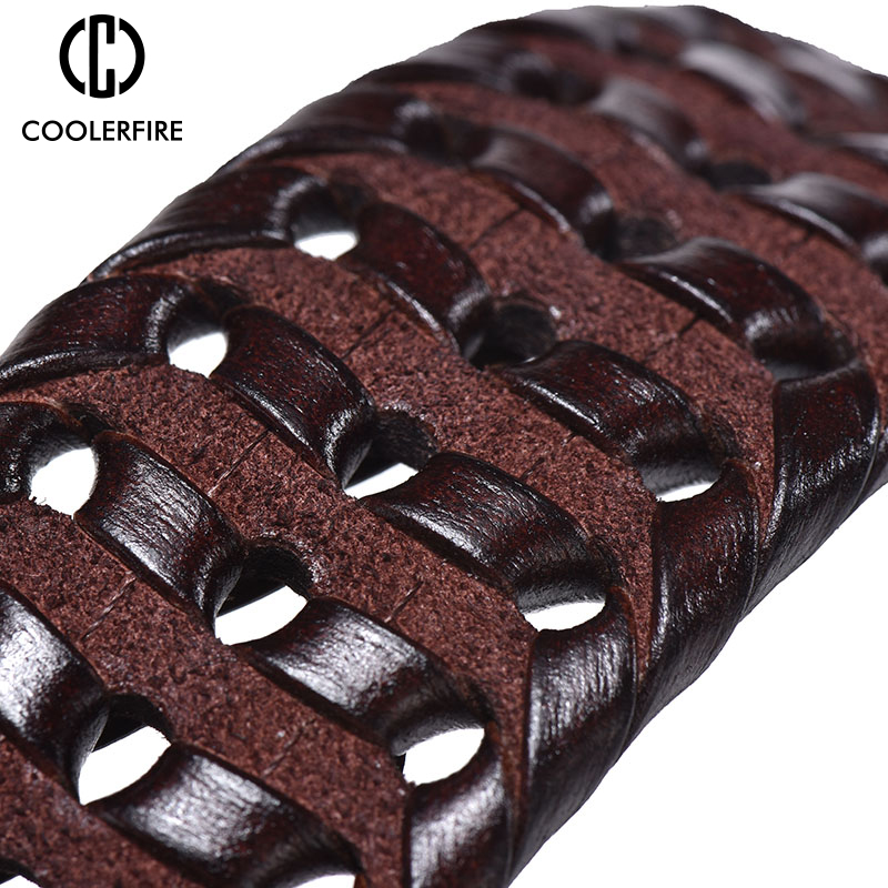 Men Genuine Leather Braided Be - Leather Belt Braided reseña y precio