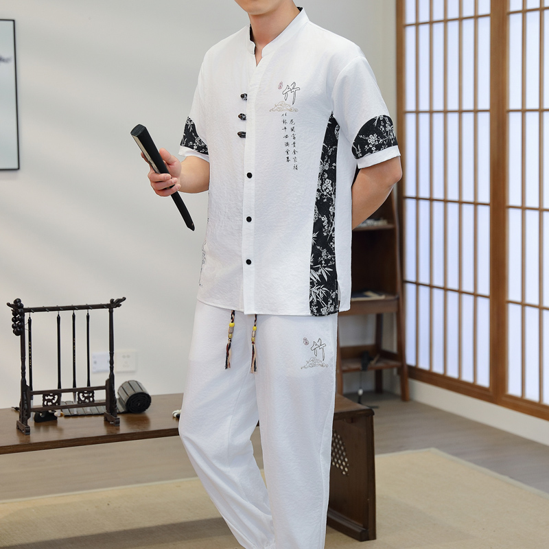 Short Sleeves+Trousers 2026 Ne - Mens Fashion Casual 2026 reseña y precio