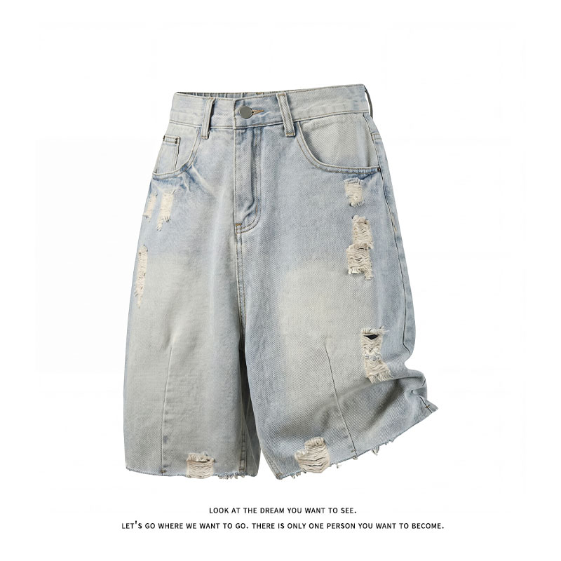 Summer Men's Casual Jeans Shor - Jeans Pants Fashion Men reseña y precio