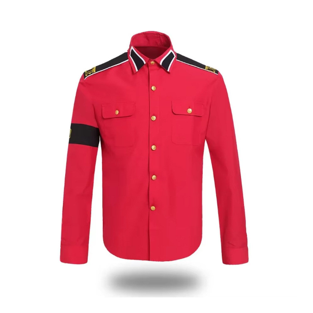 Michael Jackson Anti-War Milit - Men Fashion Vintage reseña y precio