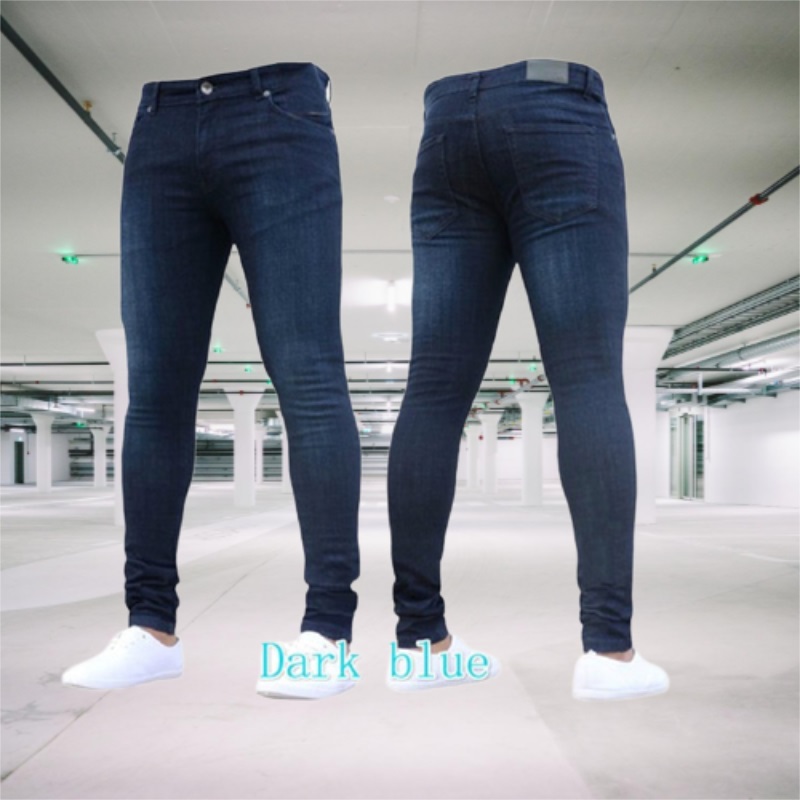 Men's Jeans Stretch Slim Fit T - Skinny Jeans Ripped reseña y precio