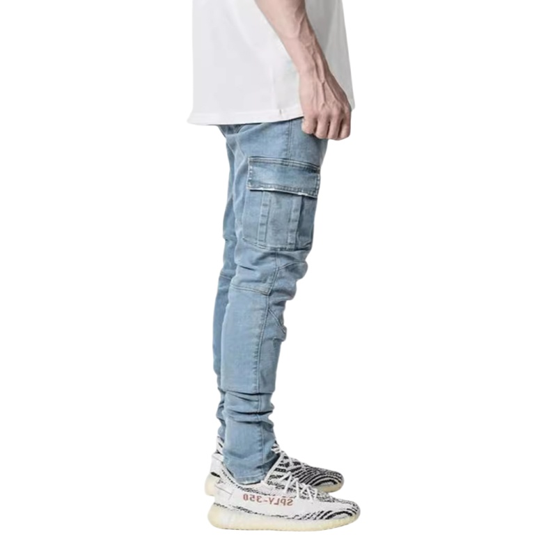 Autumn Winter New Men's Clothi - Skinny Jeans Ripped reseña y precio