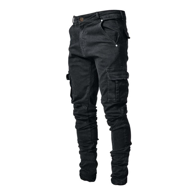 Autumn Winter New Men's Clothi - Skinny Jeans Ripped reseña y precio