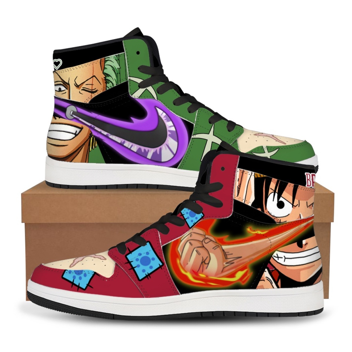 Anime One Piece Luffy Zoro Pri - Men'S Fashion X reseña y precio