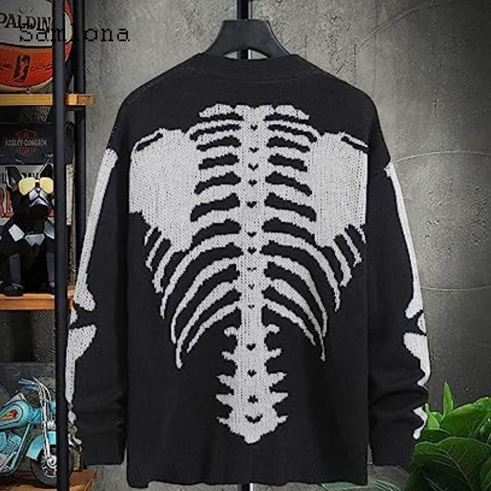 Plus Size Mens Casual Retro Kn - Men'S Fashion V Neck Sweater reseña y precio