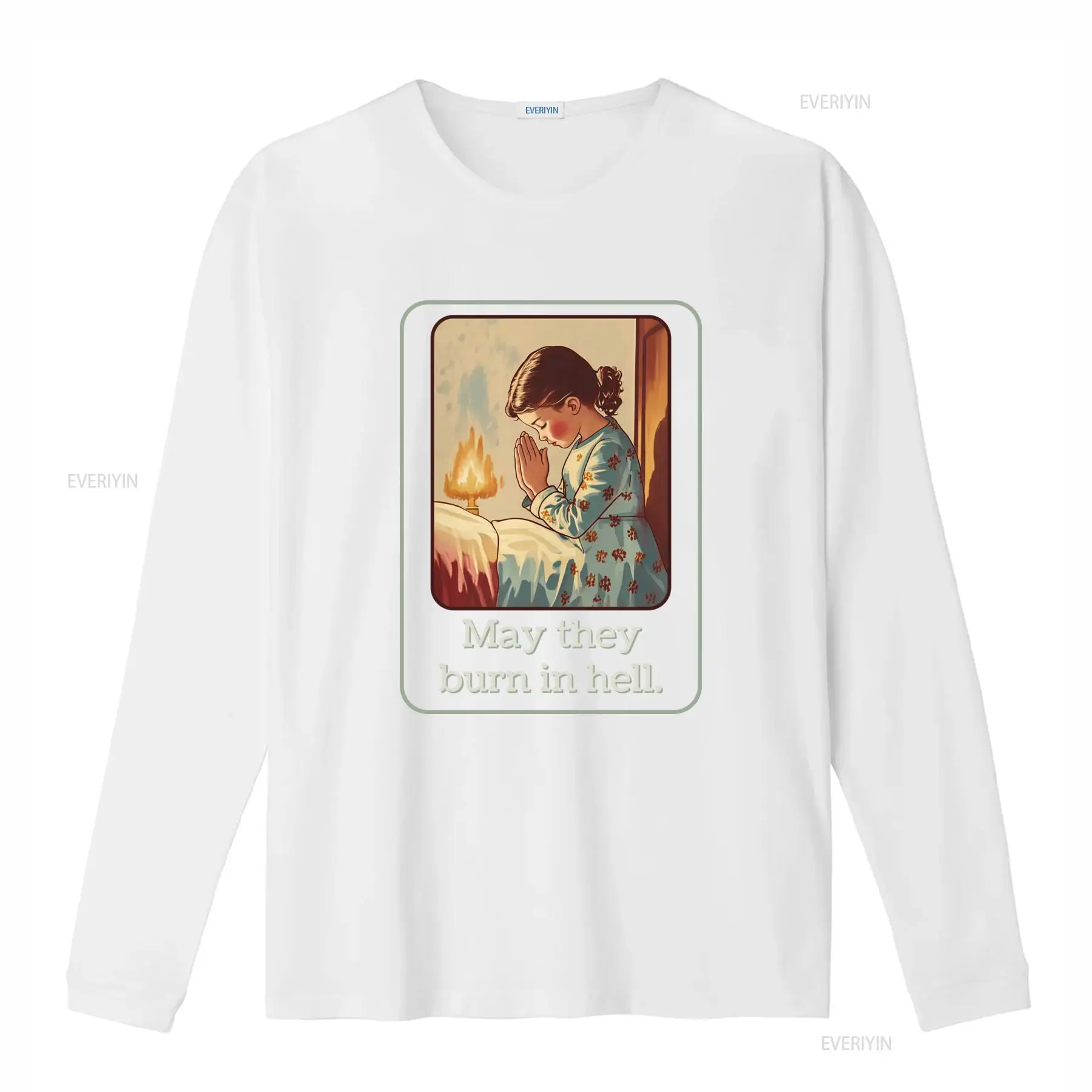 May They Burn In Hell T Shirt  - Mens Fashion In The 50S reseña y precio