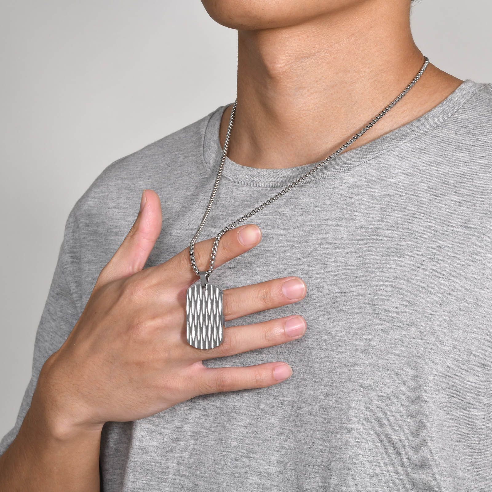 Mprainbow Mens Dog Tag Necklac - Mens Fashion In The 1920S reseña y precio