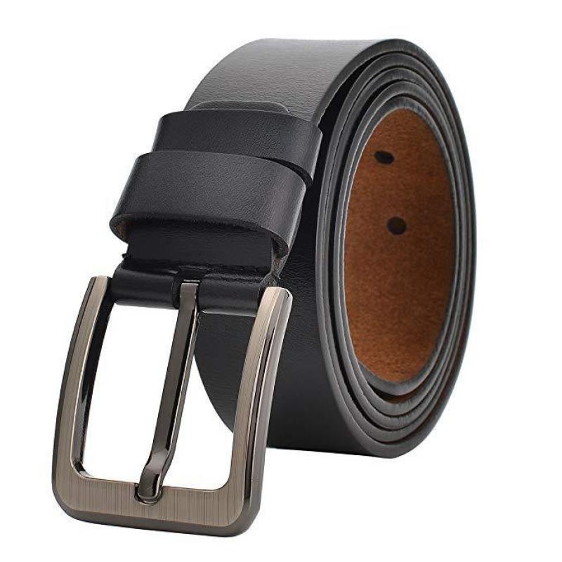 110-150cm Cowhide Leather Men  - Leather Belt Braided reseña y precio
