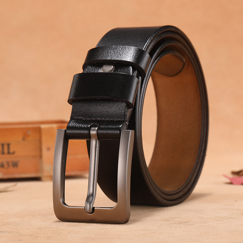 110-150cm Cowhide Leather Men  - Leather Belt Braided reseña y precio