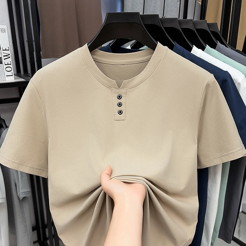 Mens Casual Henley Neck T Shir - Men'S Fashion Trends 2025 reseña y precio