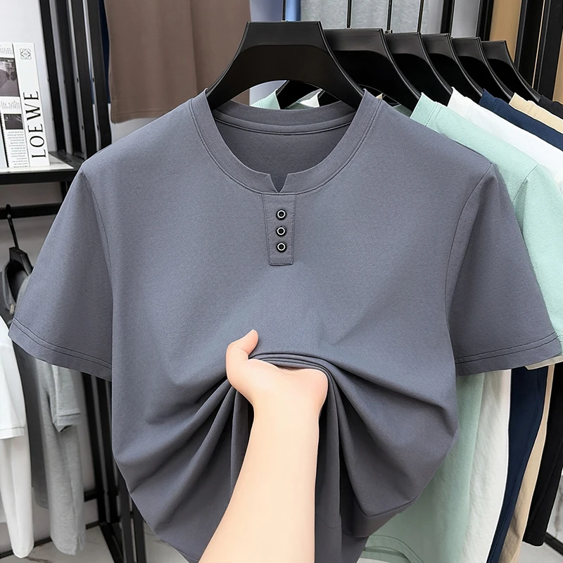 Mens Casual Henley Neck T Shir - Men'S Fashion Trends 2025 reseña y precio