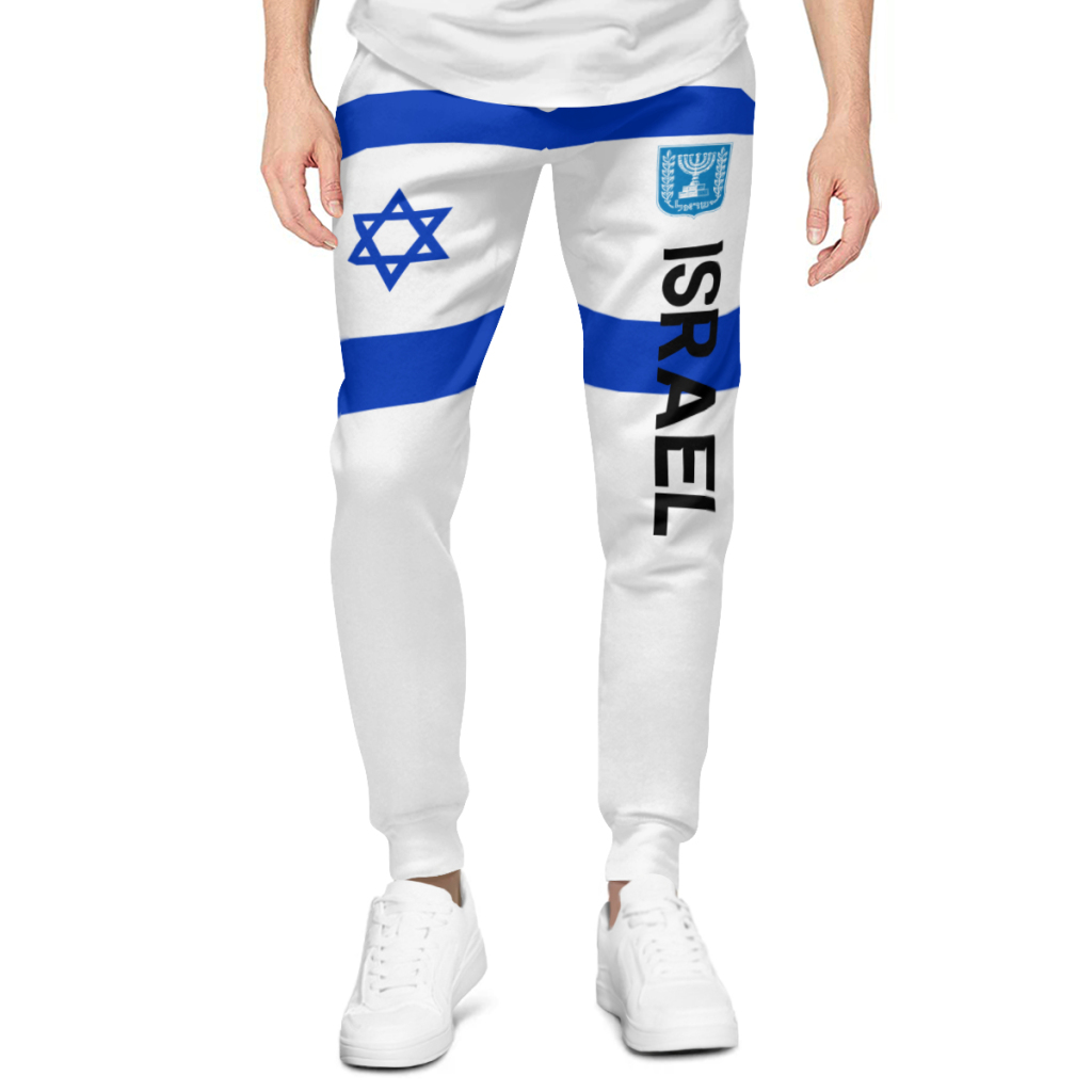 2025 Israel Flag Mens Sweatpan - Jogger Sweatpants Men reseña y precio