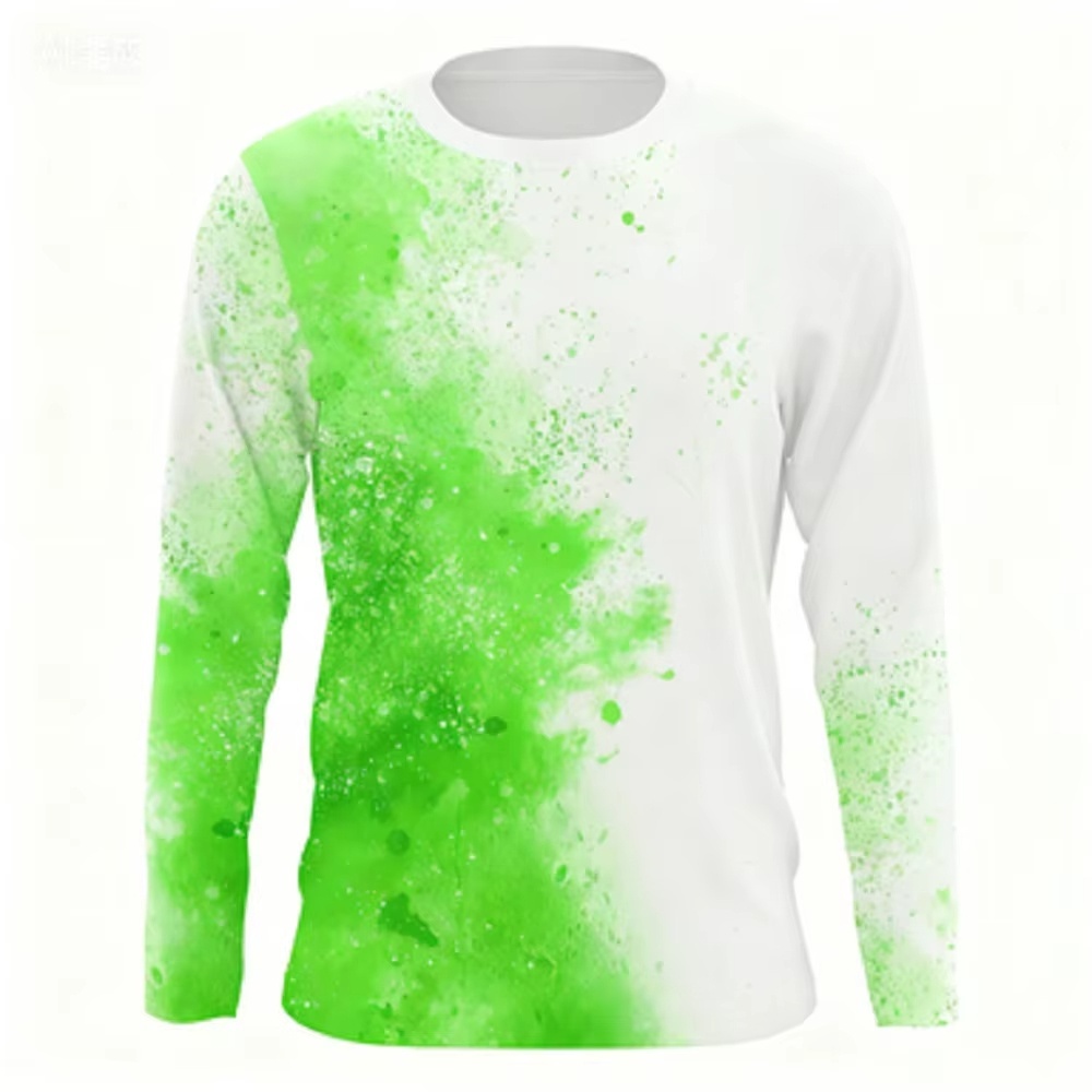Fashionable Bass Pattern Crew  - Men'S Fashion Trends 2025 reseña y precio