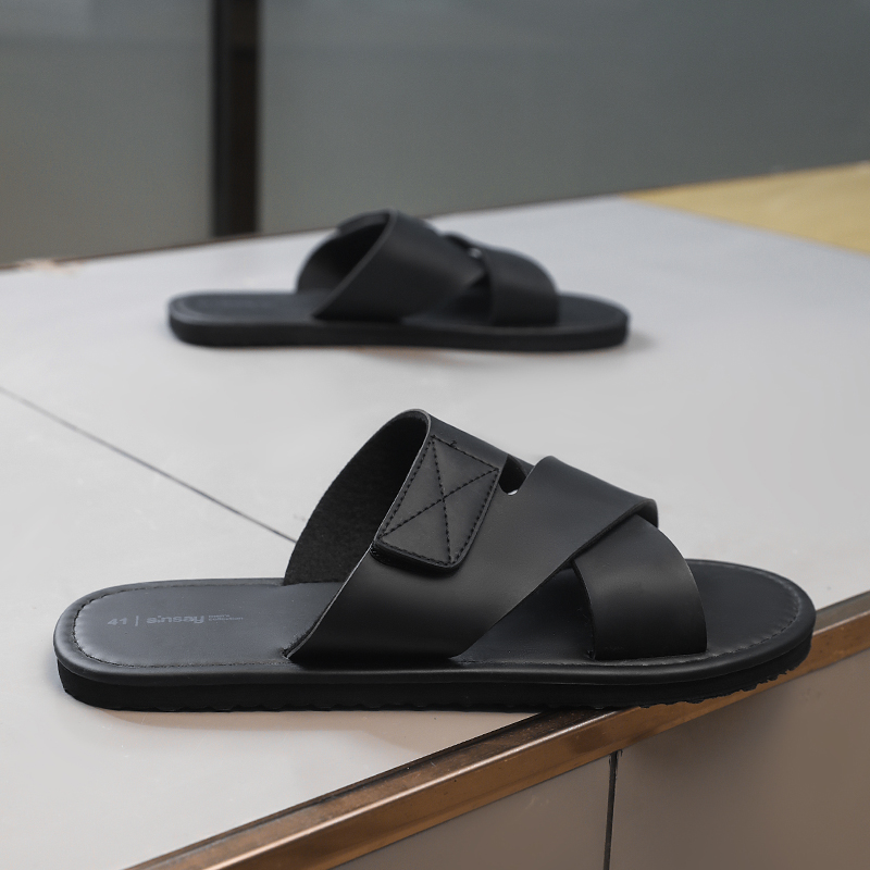 Men's slippers 2026 new summer - Men Fashion Korean Style reseña y precio