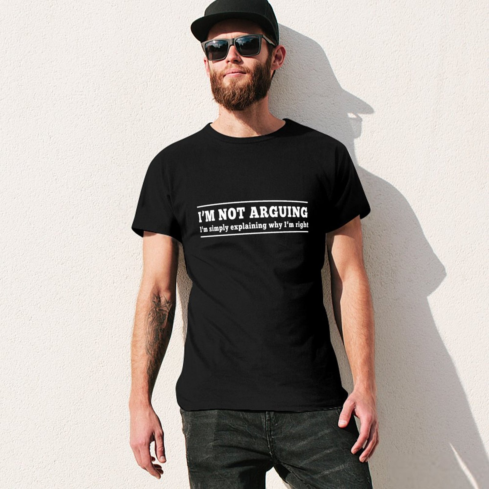 I'm not arguing, I'm explainin - Men'S Fashion Explained reseña y precio