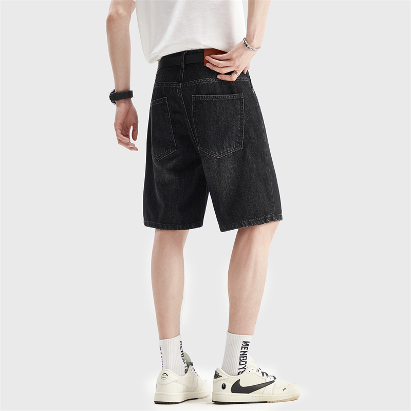 Summer Thin Black Denim Shorts - Jeans Pants Fashion Men reseña y precio