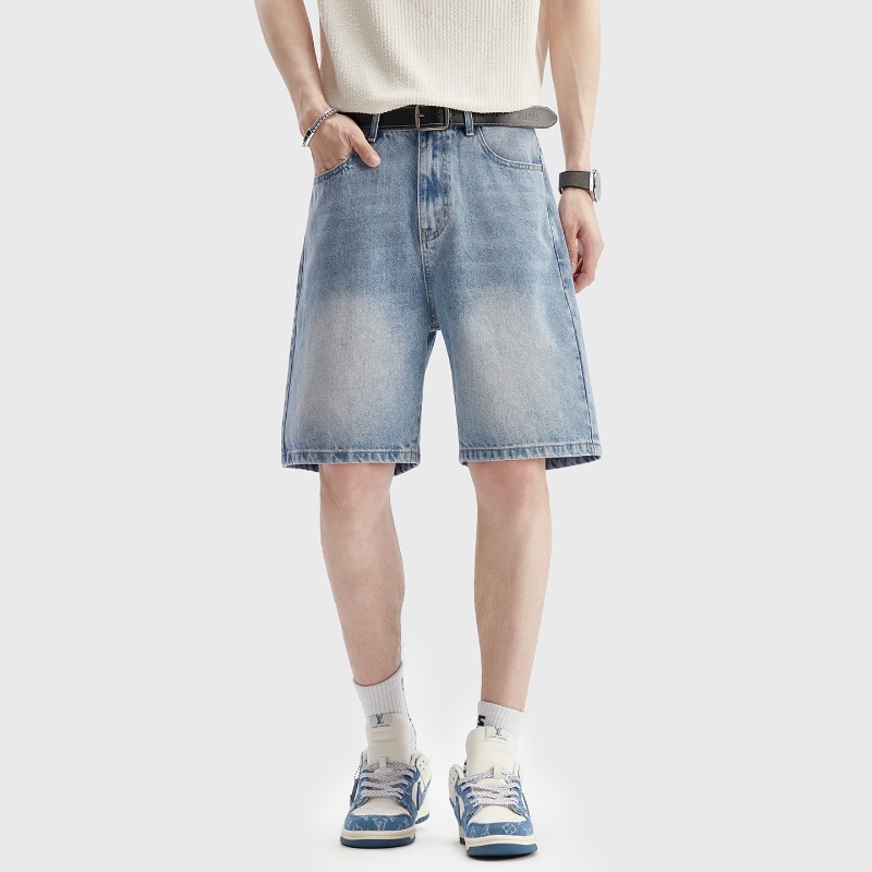 Summer Thin Black Denim Shorts - Jeans Pants Fashion Men reseña y precio