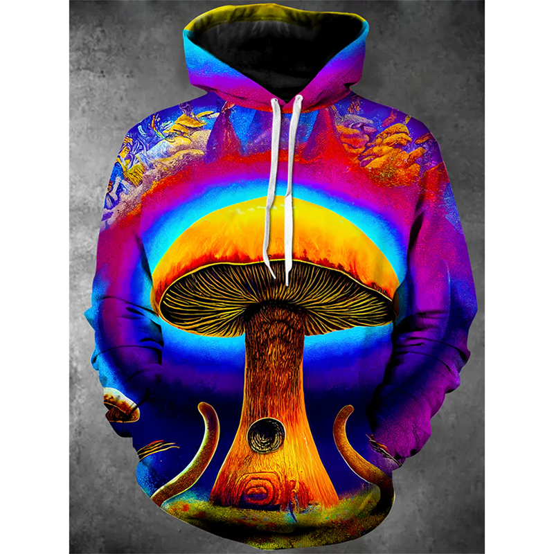 Magic Mushrooms Colorful Essen - Men'S Fashion Essentials 2025 reseña y precio