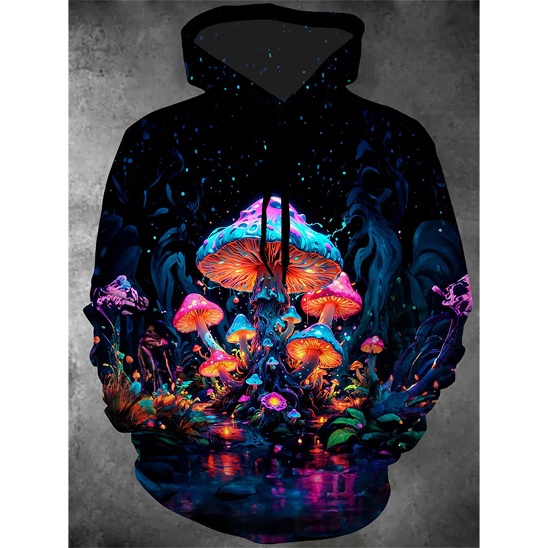Magic Mushrooms Colorful Essen - Men'S Fashion Essentials 2025 reseña y precio