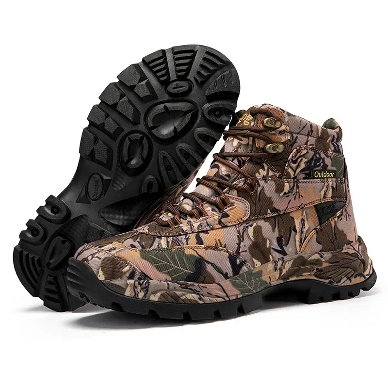 Men's High Top Camouflage Hunt - Men'S Fashion Hiking Boots reseña y precio