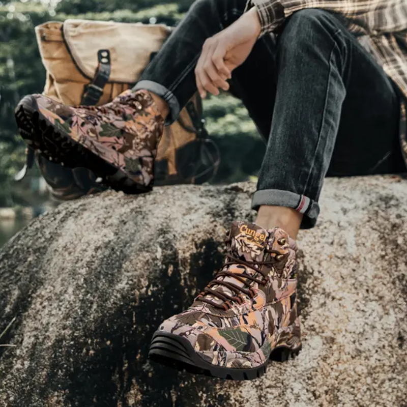 Men's High Top Camouflage Hunt - Men'S Fashion Hiking Boots reseña y precio