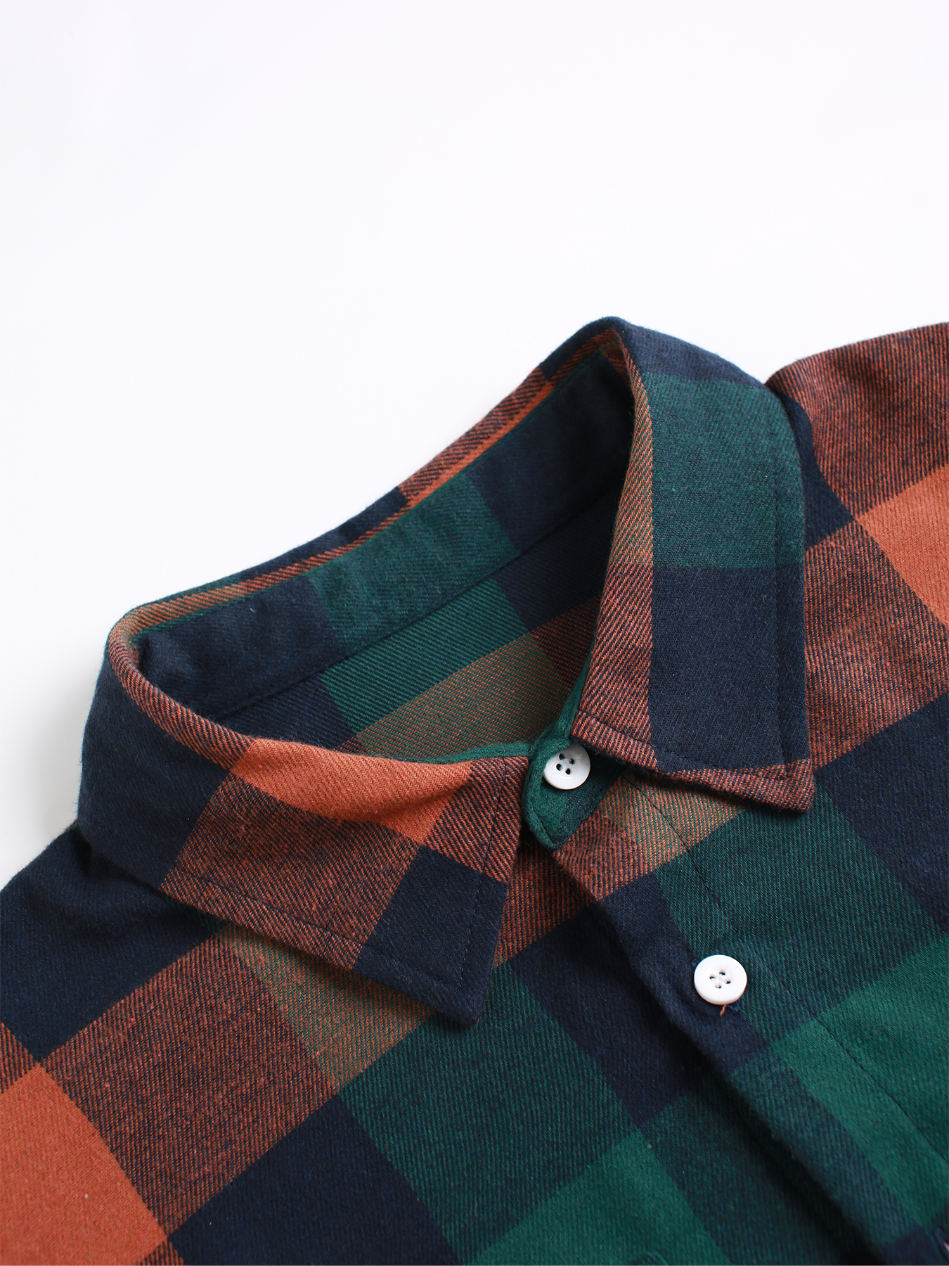 Men's Retro Orange Green Plaid - Mens Fashion Vintage reseña y precio