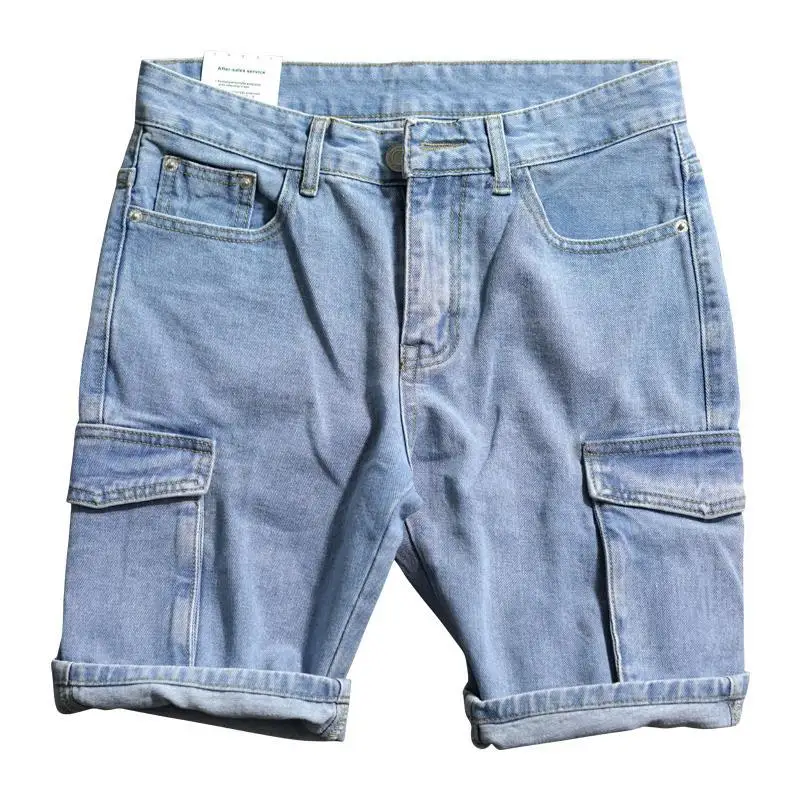 Loose Straight Short Jeans Pan - Jeans Pants Fashion Men reseña y precio
